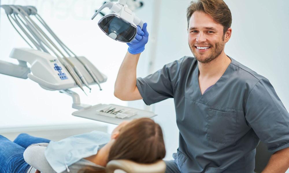 Male dentist
